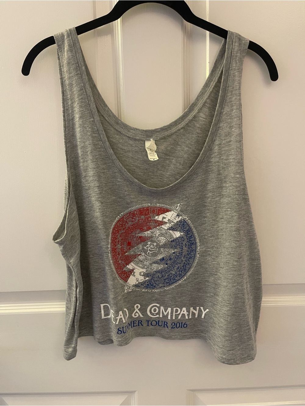 Dead & Company Gray Graphic Tank Top - Summer Tour 2016